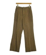 nano UNIVERSE（ナノユニバース）スラックス 茶 サイズ:11(L位) レディース/2200670835027