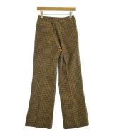 nano UNIVERSE（ナノユニバース）スラックス 茶 サイズ:11(L位) レディース/2200670835027