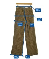 nano UNIVERSE（ナノユニバース）スラックス 茶 サイズ:11(L位) レディース/2200670835027