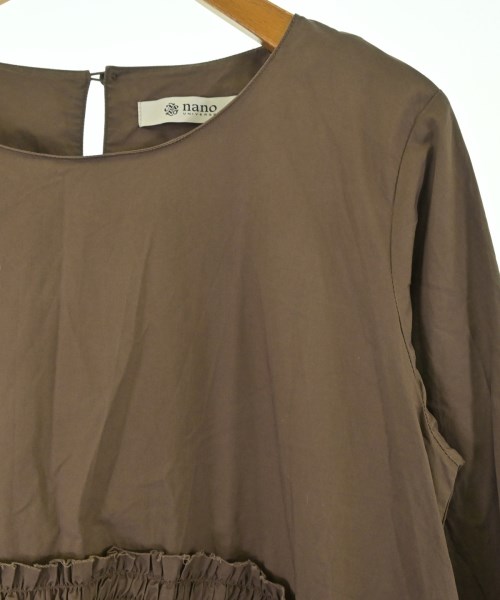 nano UNIVERSE（ナノユニバース）ワンピース 茶 サイズ:F レディース/2200672158056