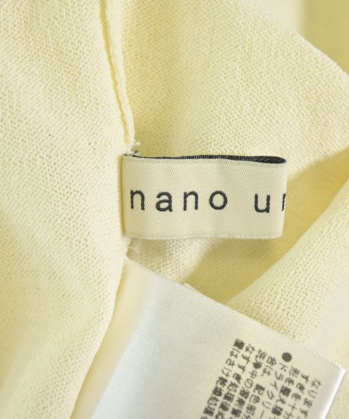 nano UNIVERSE（ナノユニバース）ニット・セーター 白 サイズ:F レディース/2200672457067