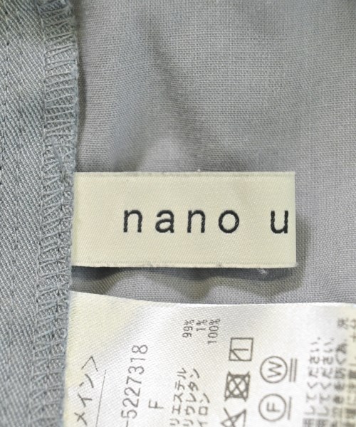 nano UNIVERSE（ナノユニバース）その他 グレー サイズ:F レディース/2200672402050