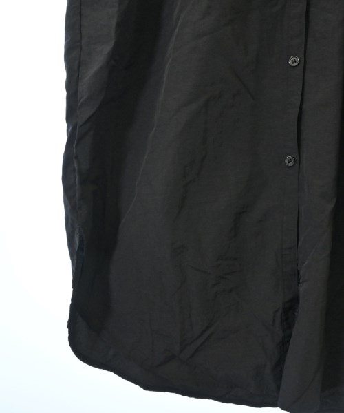 nano UNIVERSE（ナノユニバース）シャツワンピース 黒 サイズ:F レディース/2200672402067