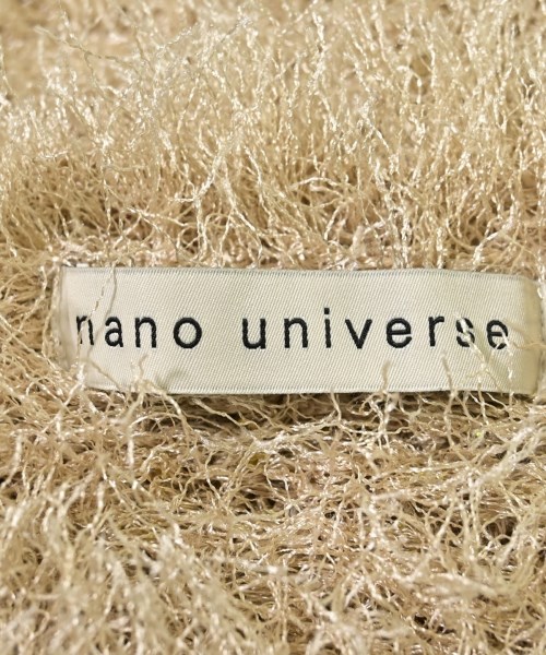nano UNIVERSE（ナノユニバース）ニット・セーター ベージュ サイズ:F レディース/2200672916014