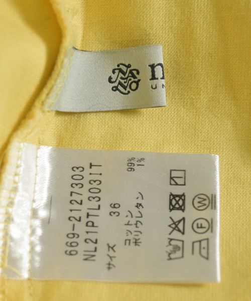 nano UNIVERSE（ナノユニバース）その他 黄 サイズ:36(S位) レディース/2200673220028