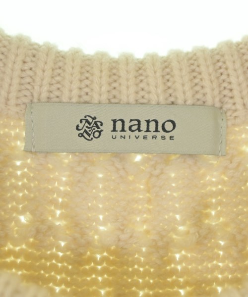 nano UNIVERSE（ナノユニバース）ベスト 白 サイズ:38(M位) レディース/2200666900029