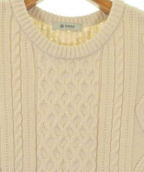 nano UNIVERSE（ナノユニバース）ベスト 白 サイズ:38(M位) レディース/2200666900029