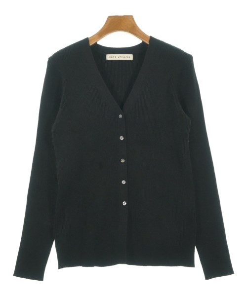 nano UNIVERSE(ナノユニバース)カーディガン 黒 サイズ:F/2200669559200