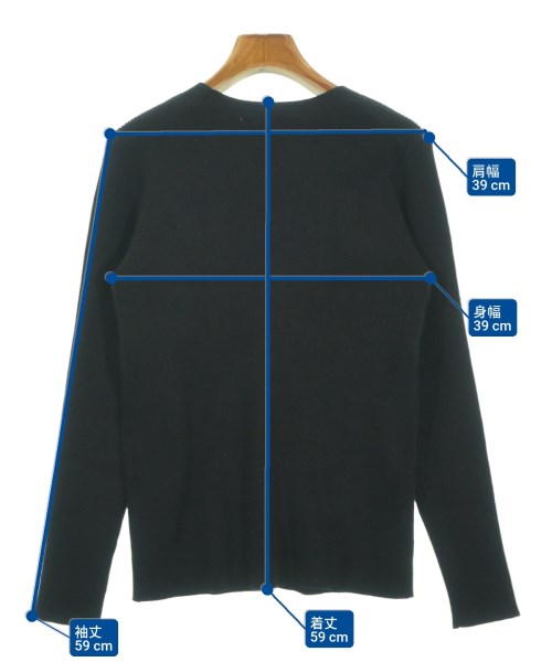 nano UNIVERSE（ナノユニバース）カーディガン 黒 サイズ:F レディース/2200669559200