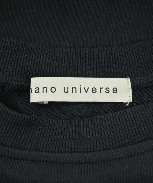 nano UNIVERSE（ナノユニバース）スウェット 黒 サイズ:F レディース/2200671025014