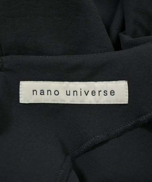 nano UNIVERSE（ナノユニバース）ブラウス 黒 サイズ:F レディース/2200672690099