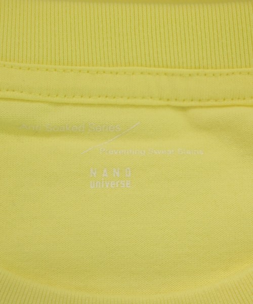 nano UNIVERSE（ナノユニバース）Tシャツ・カットソー 黄 サイズ:1(S位) レディース/2200676839135