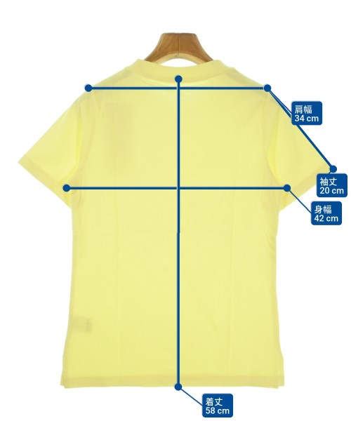 nano UNIVERSE（ナノユニバース）Tシャツ・カットソー 黄 サイズ:1(S位) レディース/2200676839135