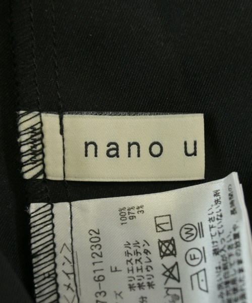 nano UNIVERSE（ナノユニバース）その他 黒 サイズ:F レディース/2200672646058