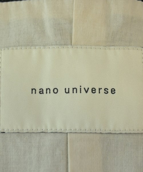 nano UNIVERSE（ナノユニバース）ベスト 黒 サイズ:S レディース/2200672163104