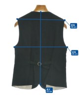 nano UNIVERSE（ナノユニバース）ベスト 黒 サイズ:S レディース/2200672163104