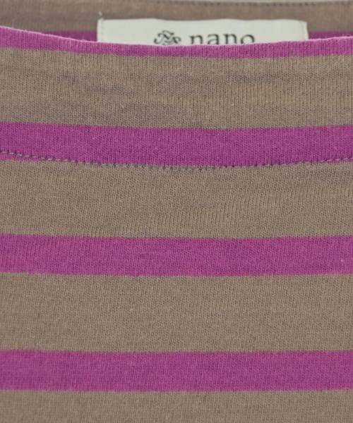nano UNIVERSE（ナノユニバース）Tシャツ・カットソー ベージュ サイズ:F レディース/2200677626048