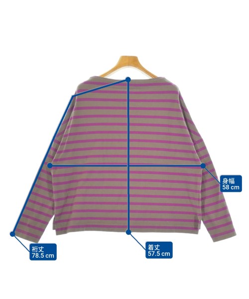 nano UNIVERSE（ナノユニバース）Tシャツ・カットソー ベージュ サイズ:F レディース/2200677626048