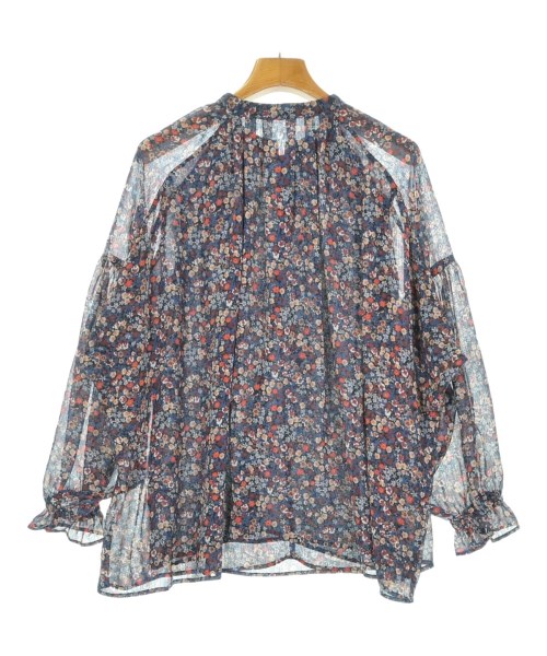 nano UNIVERSE（ナノユニバース）ブラウス 青 サイズ:36(S位) レディース/2200669779042