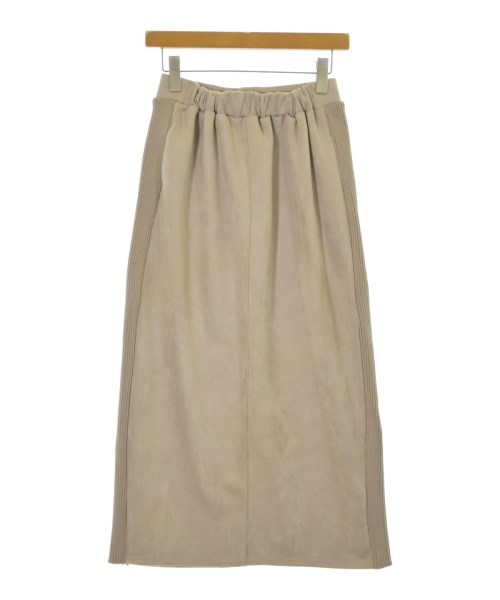 nano UNIVERSE（ナノユニバース）ロング・マキシ丈スカート ベージュ サイズ:F レディース/2200673462022