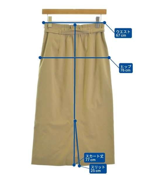 LB.03 Section（エルビーゼロサンセクション）ロング・マキシ丈スカート 茶 サイズ:2(M位) レディース/2200674752016