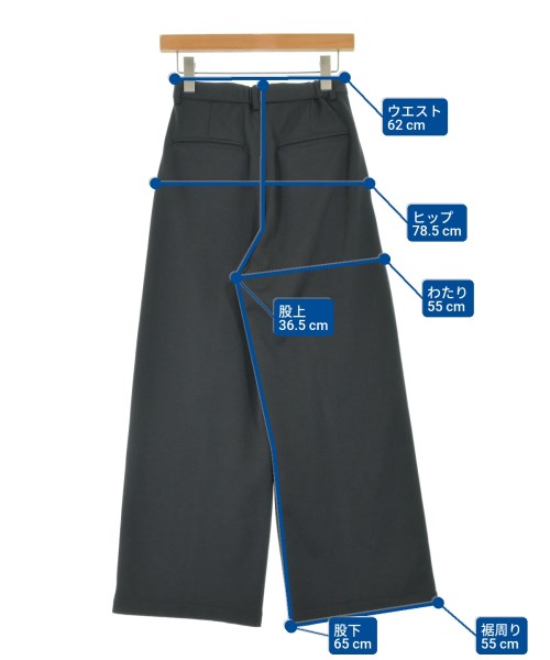 nano UNIVERSE（ナノユニバース）スラックス 黒 サイズ:M レディース/2200675661065