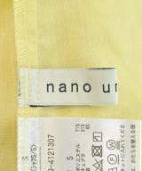 nano UNIVERSE（ナノユニバース）ブラウス 黄 サイズ:S レディース/2200672954061