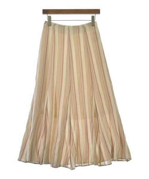 nano UNIVERSE(ナノユニバース)ロング・マキシ丈スカート 白 サイズ:F/2200673404107