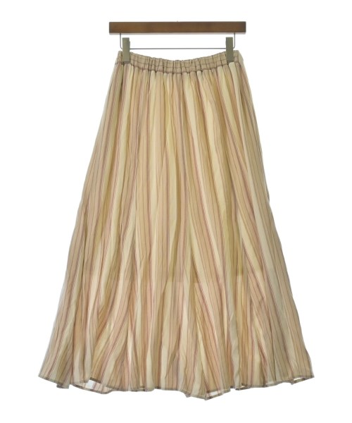 nano UNIVERSE（ナノユニバース）ロング・マキシ丈スカート 白 サイズ:F レディース/2200673404107