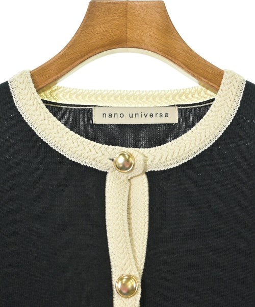 nano UNIVERSE（ナノユニバース）カーディガン 黒 サイズ:F レディース/2200674861022