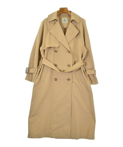 nano UNIVERSE(ナノユニバース)トレンチコート ベージュ サイズ:36(S位)/2200673769022