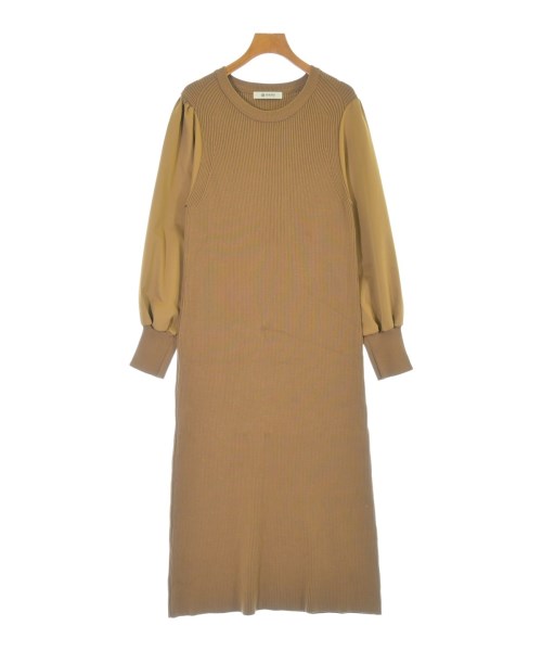 nano UNIVERSE(ナノユニバース)ワンピース 茶 サイズ:F/2200675616010