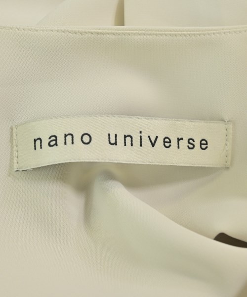 nano UNIVERSE（ナノユニバース）ブラウス 白 サイズ:S レディース/2200673612045