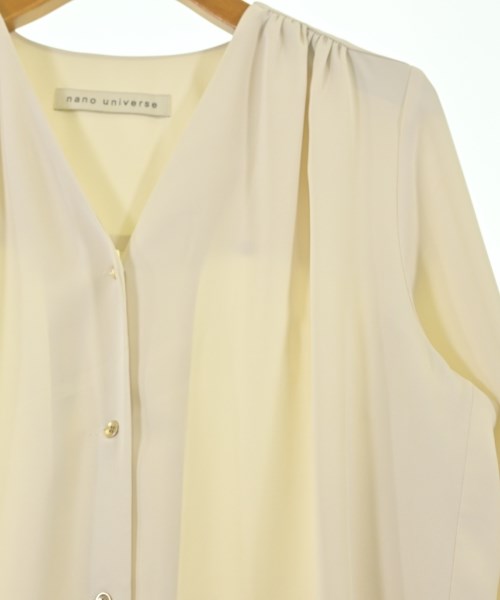 nano UNIVERSE（ナノユニバース）ブラウス 白 サイズ:S レディース/2200673612045