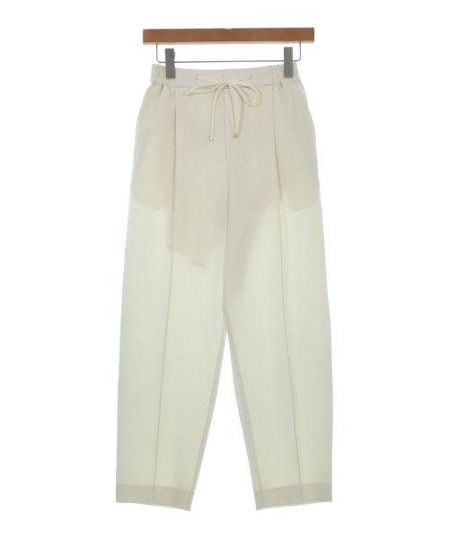 nano UNIVERSE(ナノユニバース)スラックス 白 サイズ:XS/2200679542070