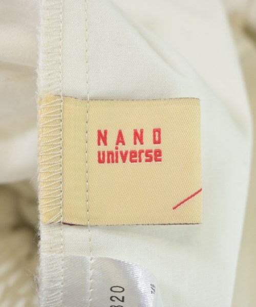 nano UNIVERSE（ナノユニバース）スラックス 白 サイズ:XS レディース/2200679542070