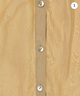 nano UNIVERSE（ナノユニバース）カジュアルシャツ ベージュ サイズ:F レディース/2200679921165