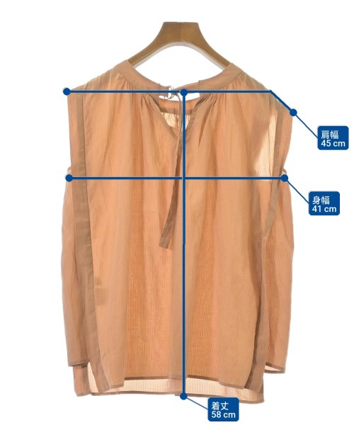 nano UNIVERSE（ナノユニバース）ノースリーブ オレンジ サイズ:36(S位) レディース/2200676697025