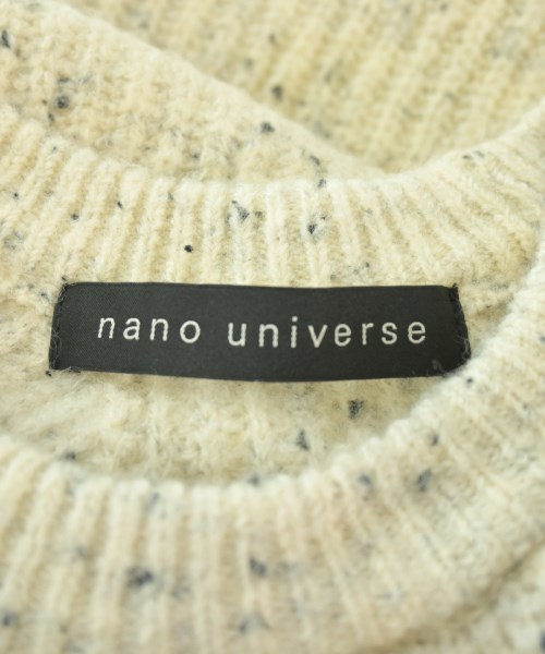 nano UNIVERSE（ナノユニバース）ニット・セーター 白 サイズ:F レディース/2200675962131