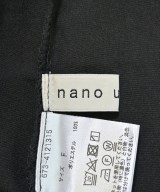 nano UNIVERSE（ナノユニバース）ブラウス 黒 サイズ:F レディース/2200676723076