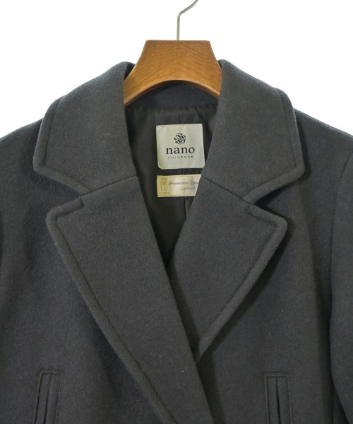 nano UNIVERSE（ナノユニバース）チェスターコート グレー サイズ:36(S位) レディース/2200681160033