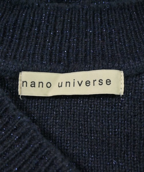 nano UNIVERSE（ナノユニバース）ニット・セーター 紺 サイズ:F レディース/2200674852075