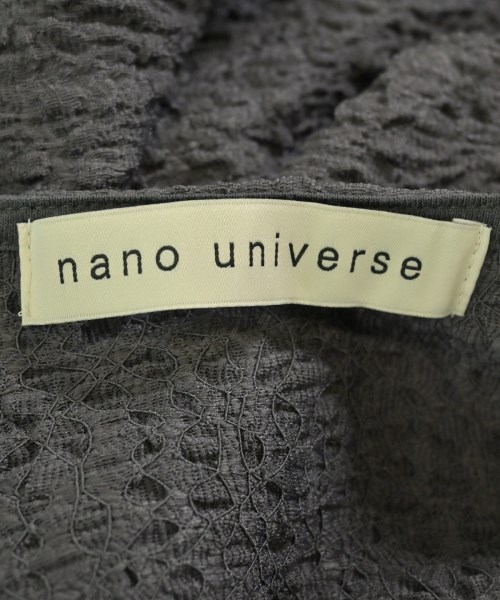 nano UNIVERSE（ナノユニバース）ブラウス グレー サイズ:F レディース/2200688277123