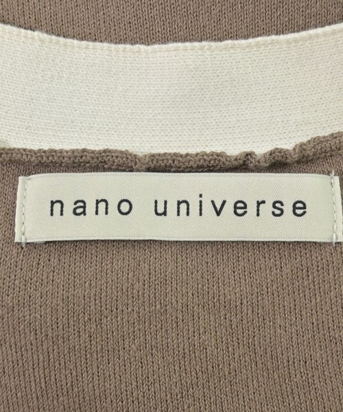 nano UNIVERSE（ナノユニバース）カーディガン 茶 サイズ:F レディース/2200687911059