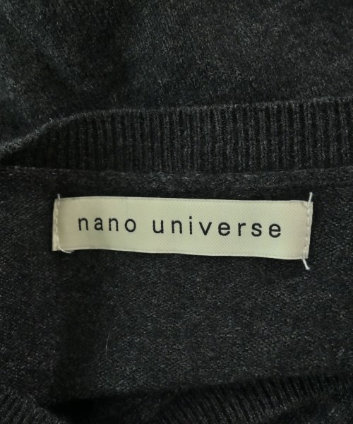 nano UNIVERSE（ナノユニバース）ニット・セーター グレー サイズ:F レディース/2200691017037