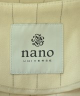 nano UNIVERSE（ナノユニバース）ノーカラージャケット ベージュ サイズ:38(M位) レディース/2200691087092