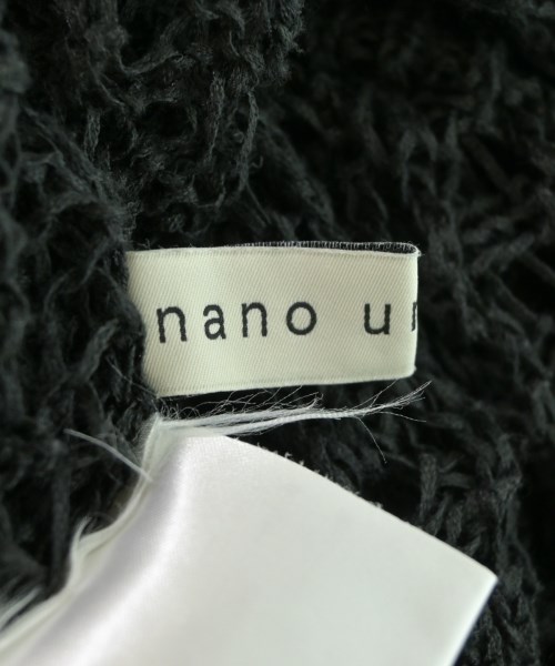 nano UNIVERSE（ナノユニバース）ニット・セーター 黒 サイズ:F レディース/2200676431117