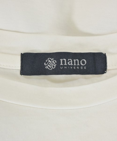 nano UNIVERSE（ナノユニバース）Tシャツ・カットソー 白 サイズ:F レディース/2200689950100