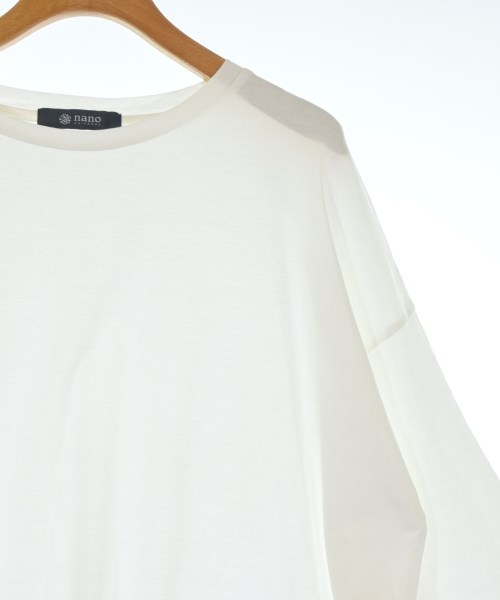 nano UNIVERSE（ナノユニバース）Tシャツ・カットソー 白 サイズ:F レディース/2200689950100