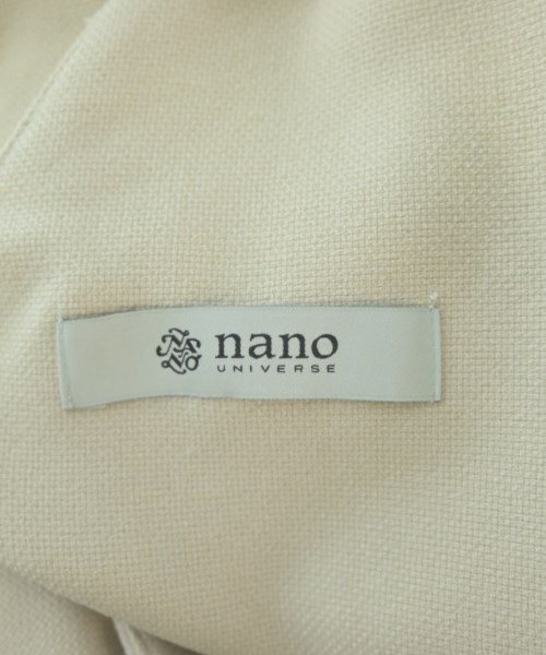 nano UNIVERSE（ナノユニバース）オールインワン/サロペット 白 サイズ:38(M位) レディース/2200691915074